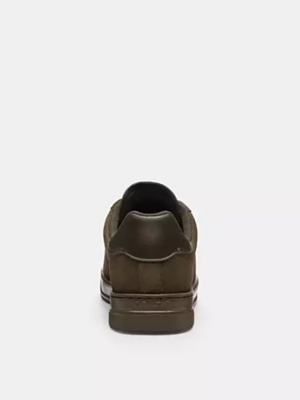 Coach High Line Suede Leather Sneakers Olive Lace Up Shoes Women's Size 5 NIB - Picture 9 of 9
